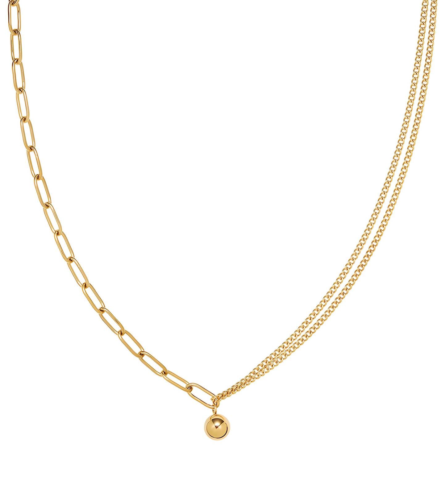 Golden Grace Chain With Charm