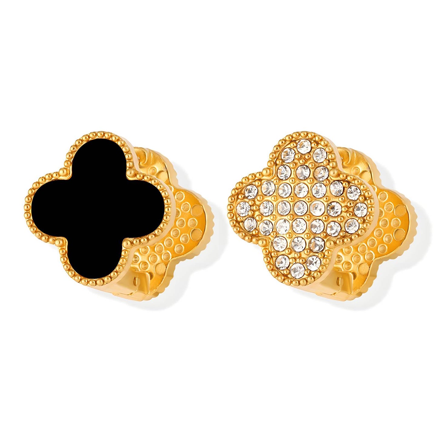 Noir & Gold Clover